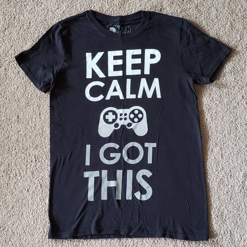 Keep Calm I Got This gamer tee video game controller e-sports xbox playstation
